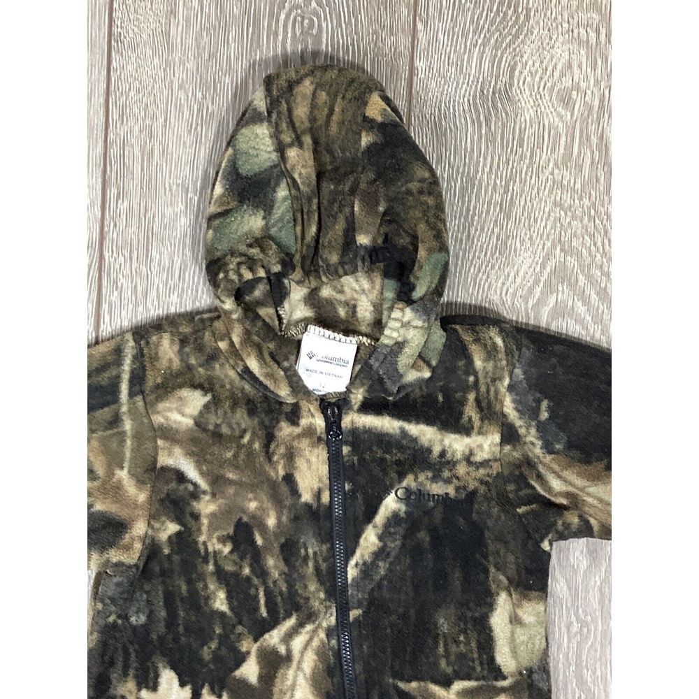 columbia fleece snow suit kids Camo 12 Months Camouflage Full Zip Infant Toddler
